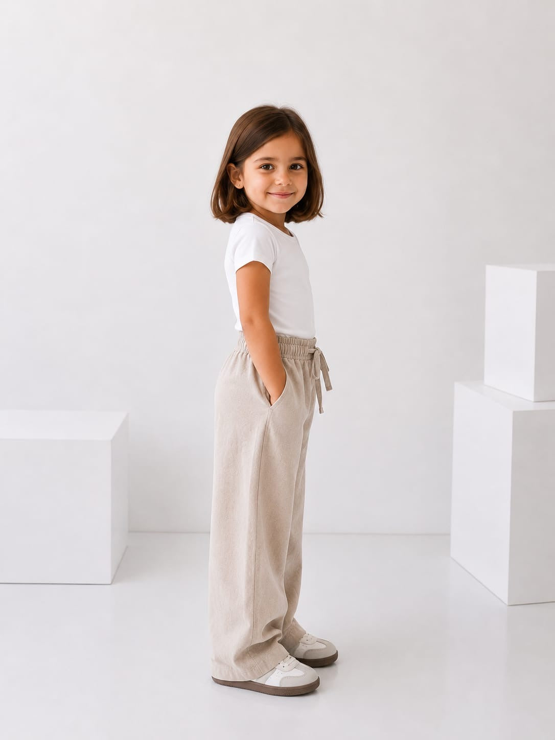 Kids Linen Trousers
