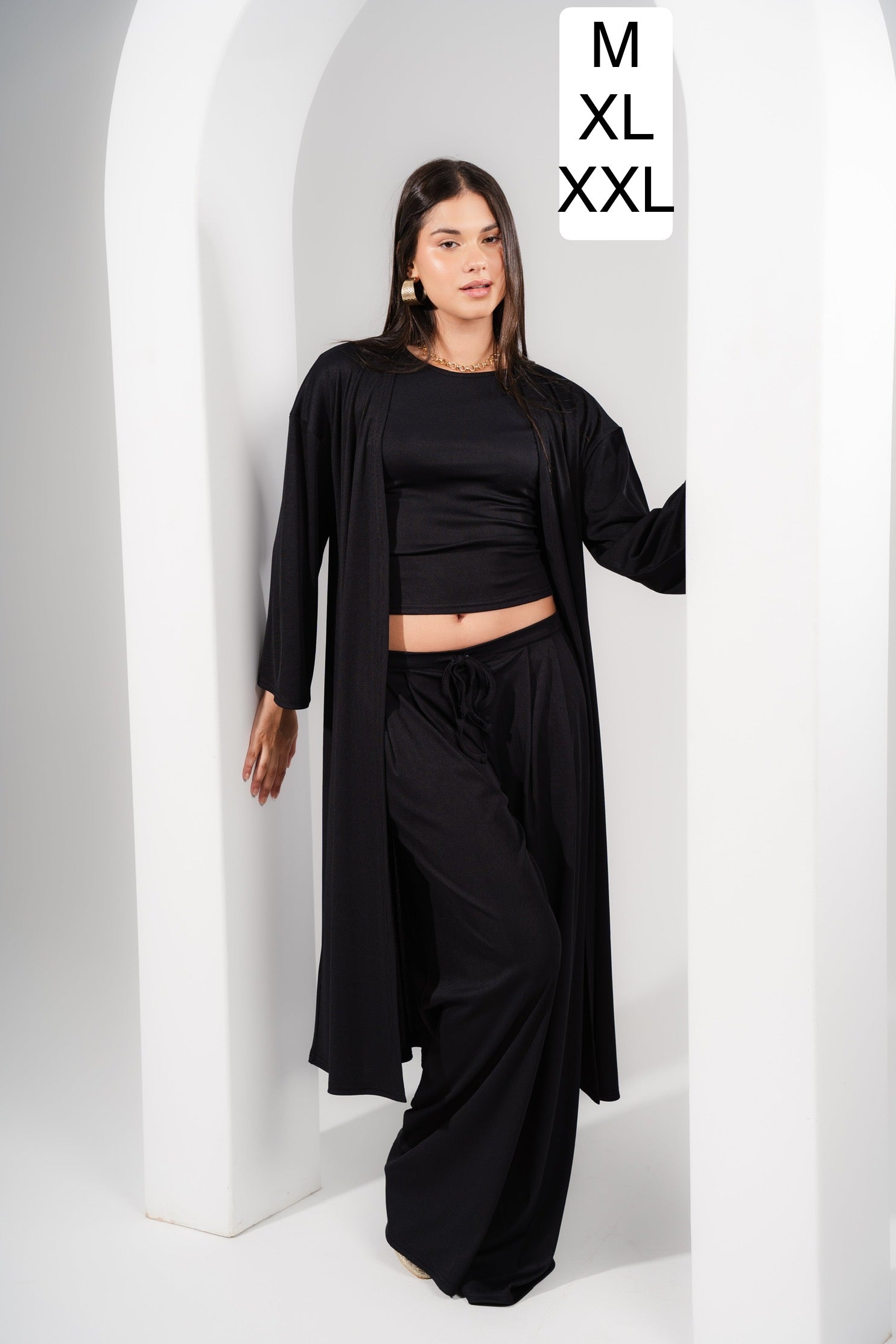 Cardigan Trio | Black