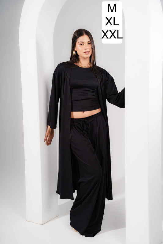 Cardigan Trio | Black