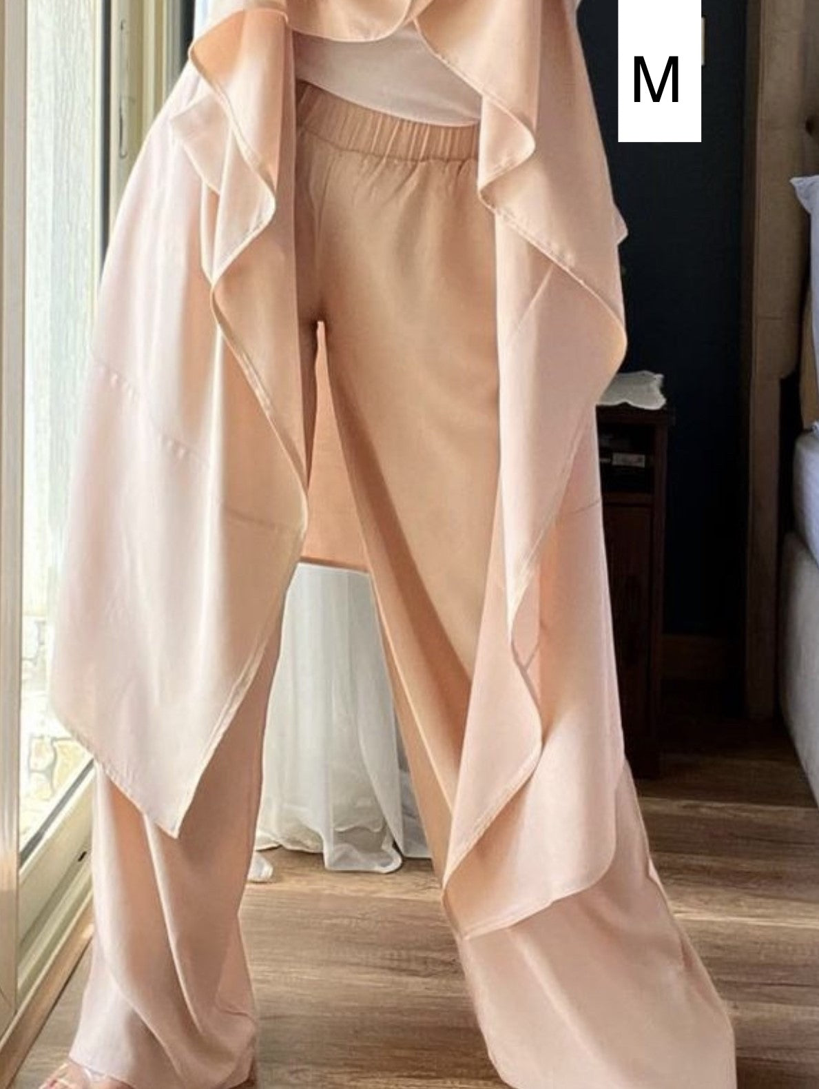 Wrap It Up Kimono Pants In Beige