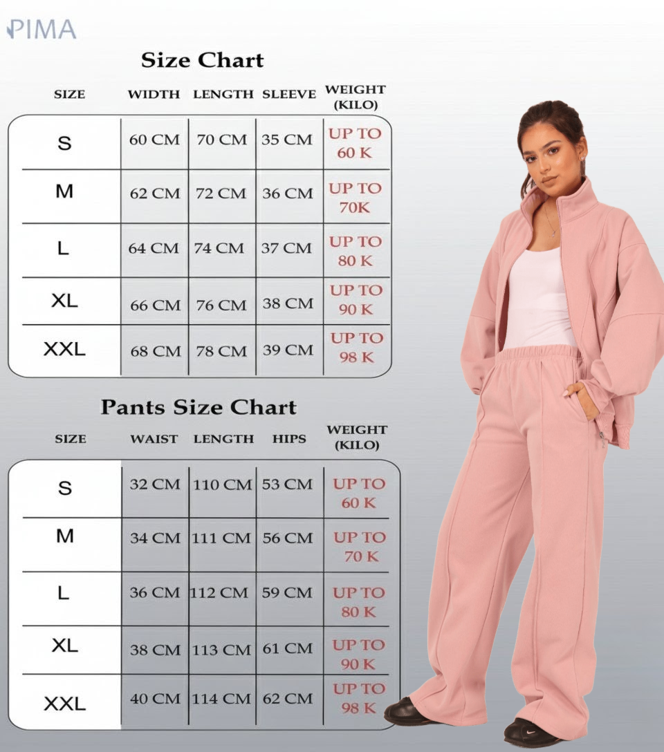 Soft Bomber Jacket Set