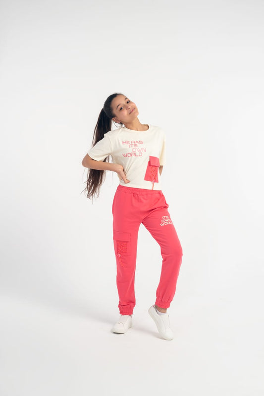 Z- Its Own World Pants Set