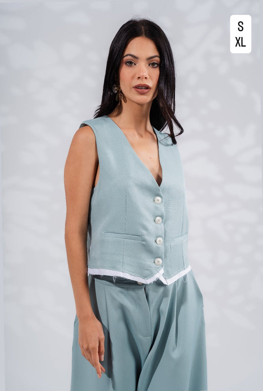 Vest | Mint Green
