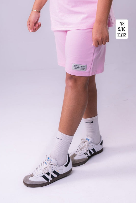 Kids Cotton Short In Pink