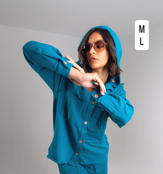 Button Up Co-ord Jacket