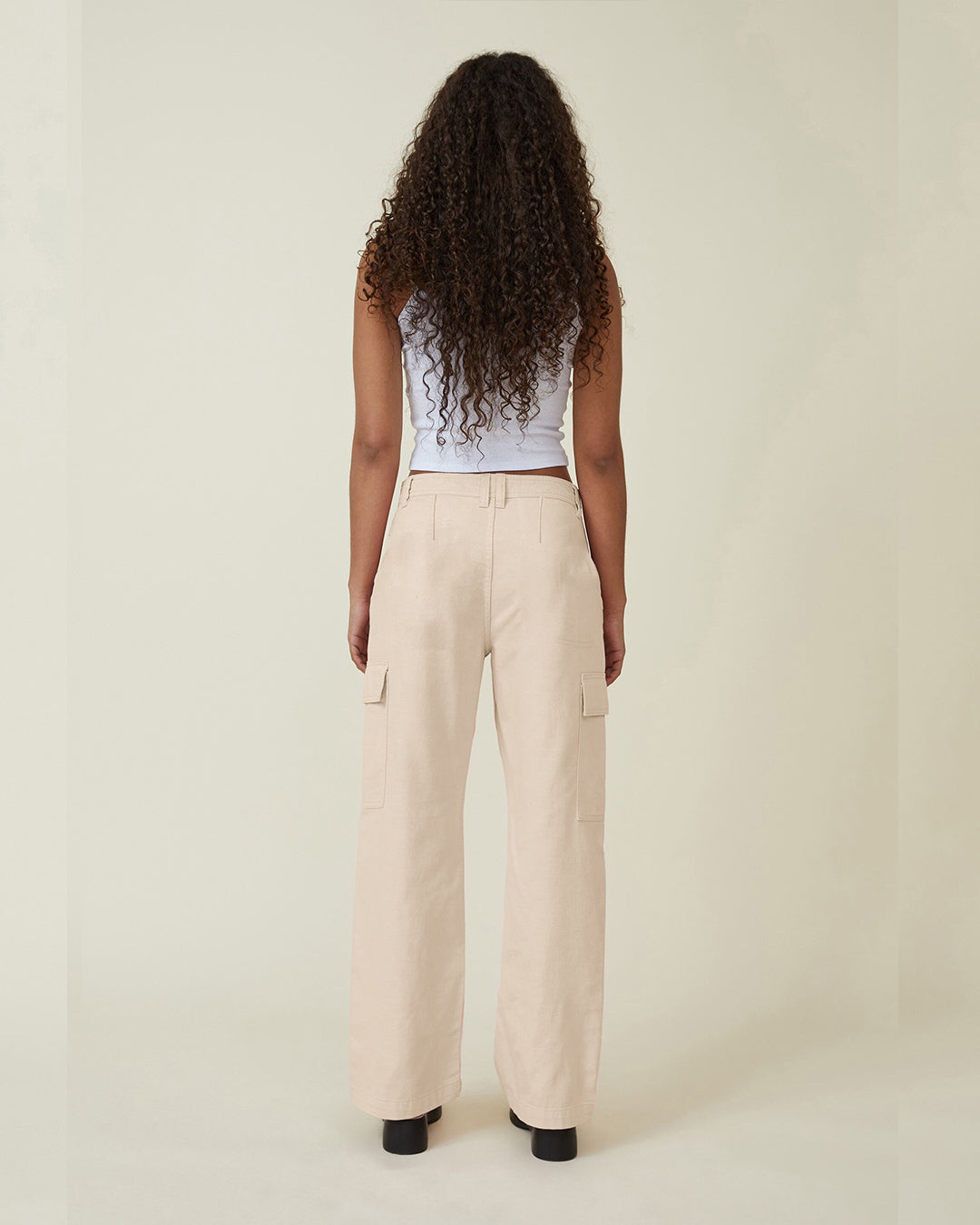 Cargo Pants In Beige