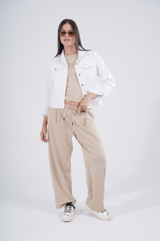 Dart Trousers |Beige