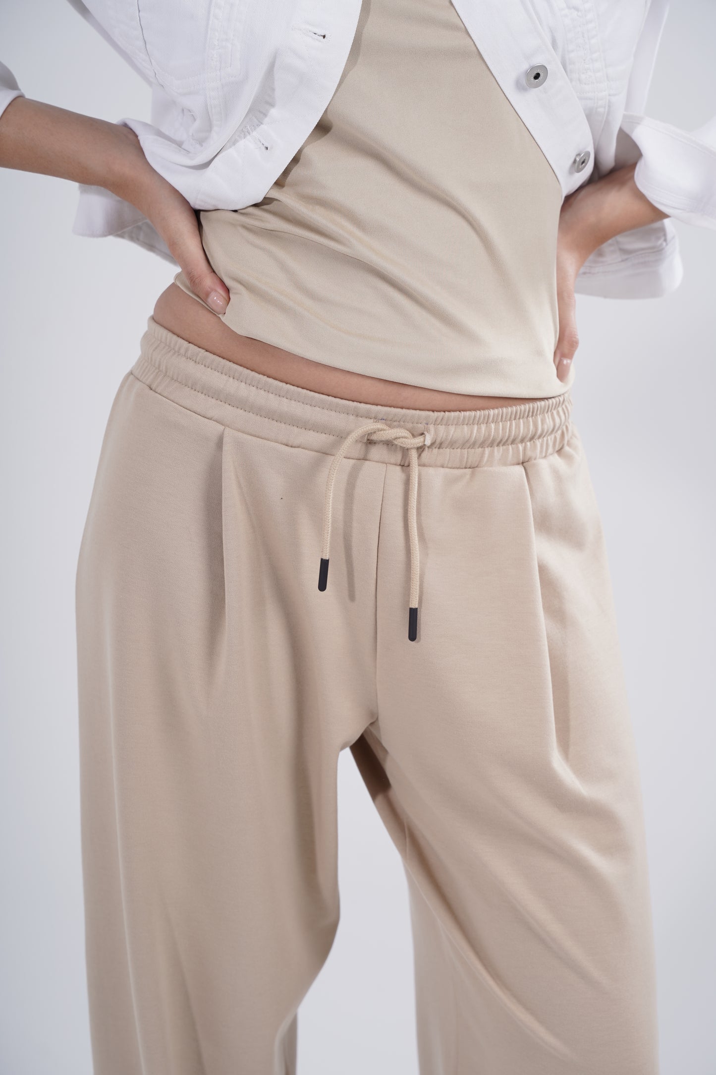 Dart Trousers |Beige