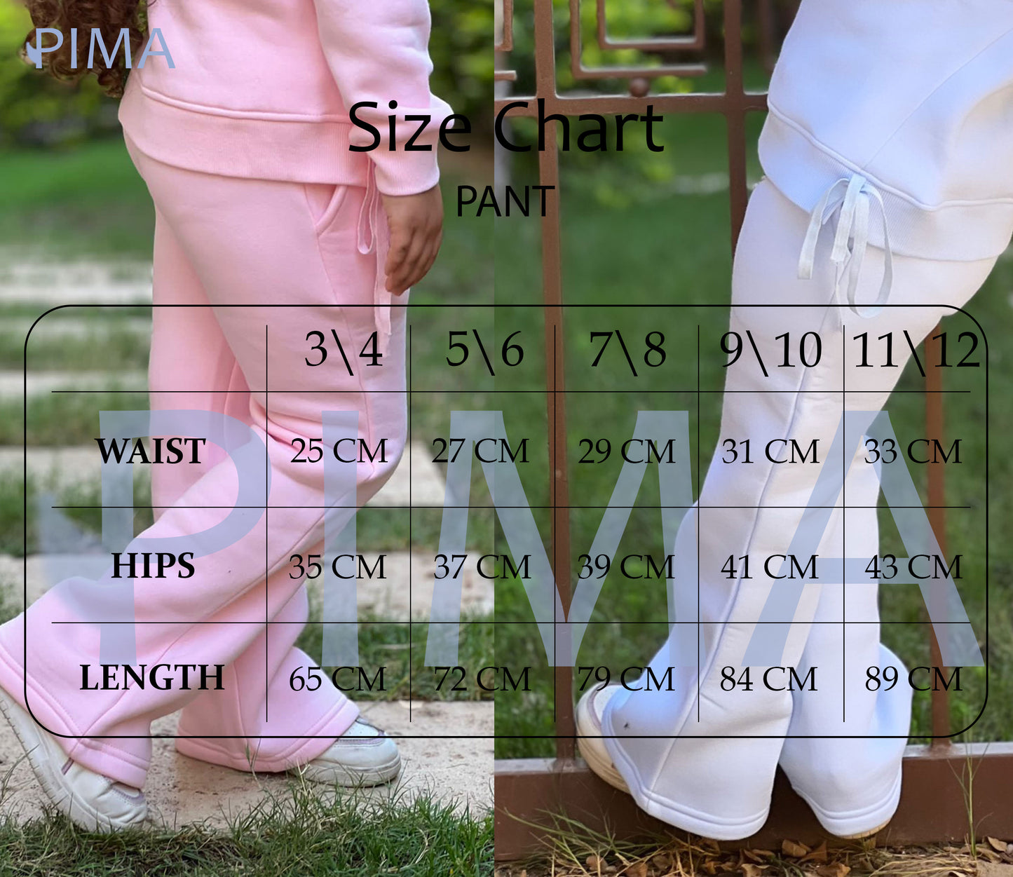 Girls Straight-Leg Melton Set In Baby-Blue