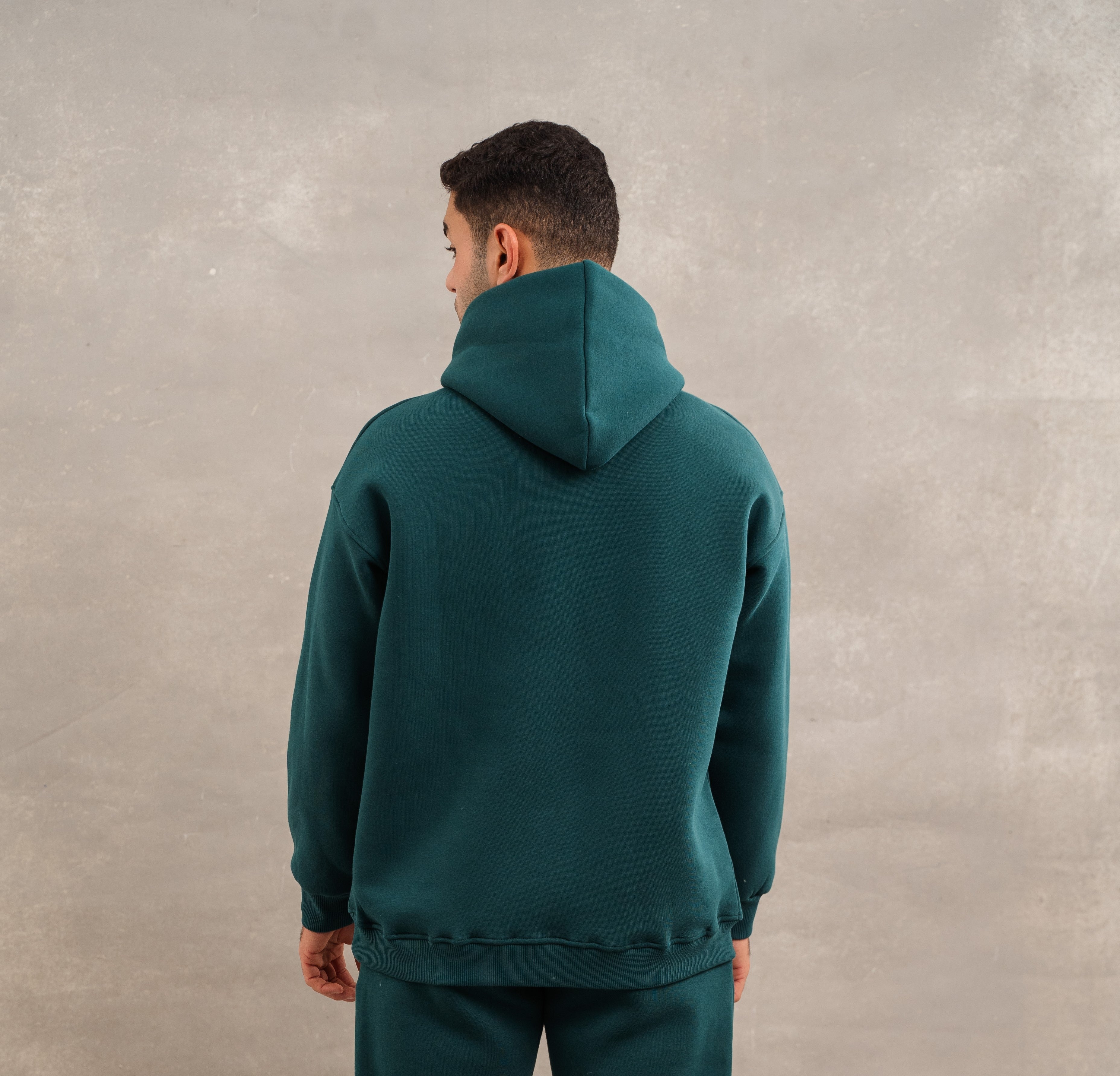 Men Basic Fleece Hoodie