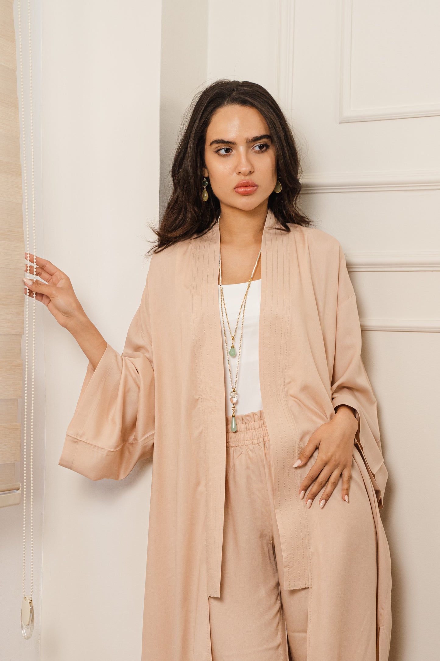 Long Cardigan Set