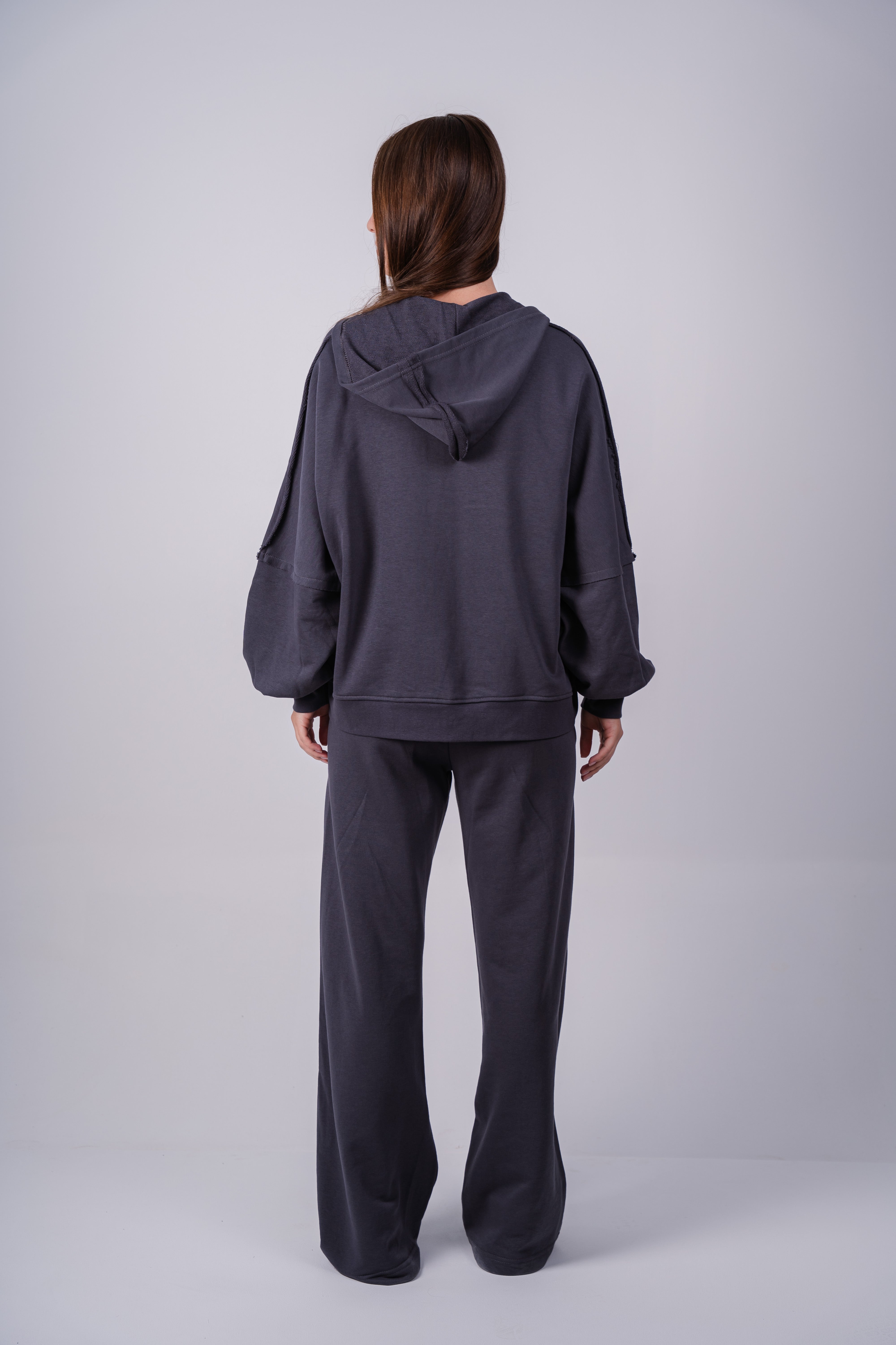 RAW edges jacket set