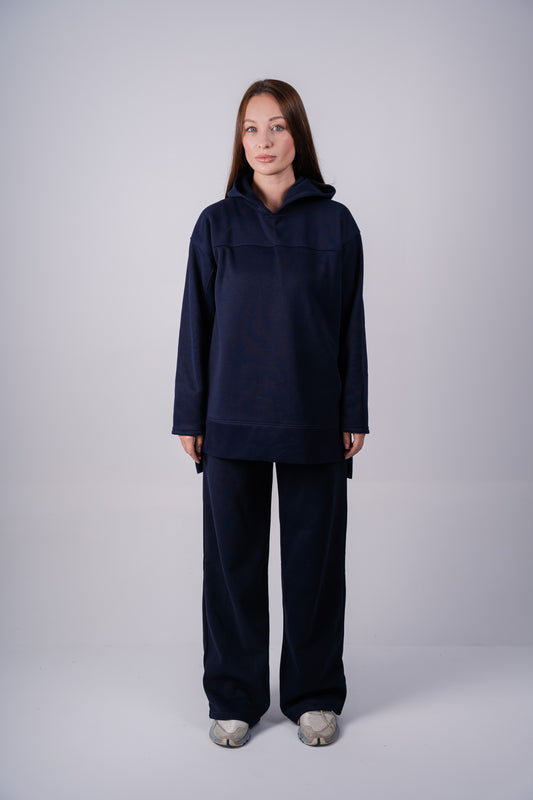 H-p Basic HP Hoodie In Navy