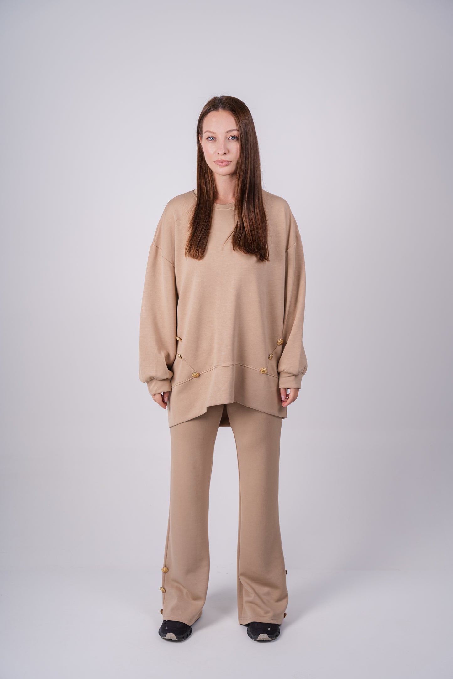 Modal Buttons Set In Beige