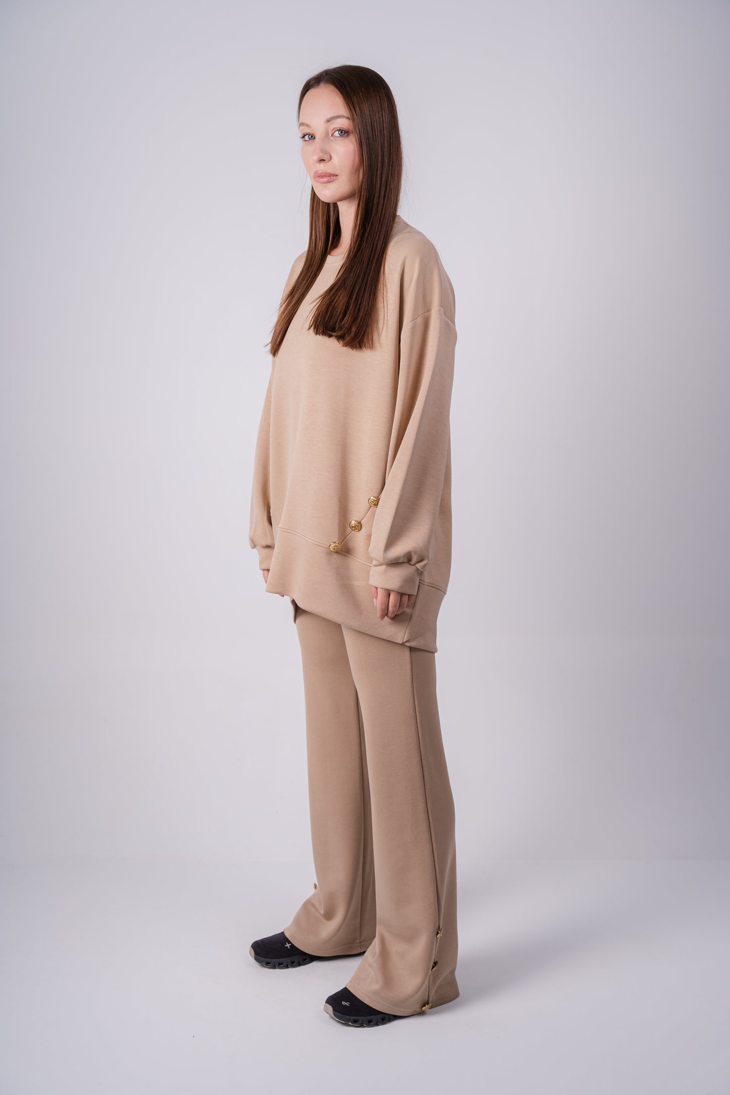 Modal Buttons Set In Beige