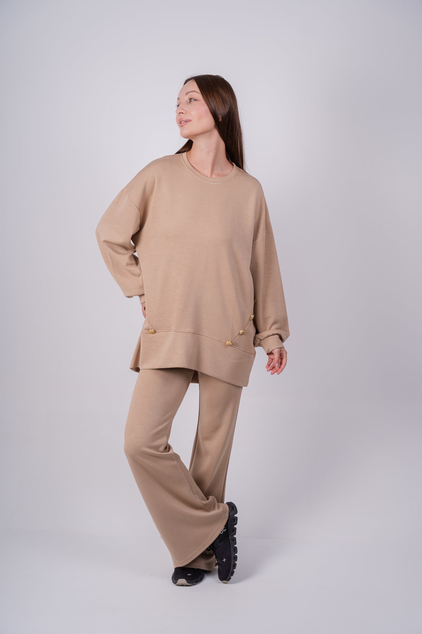 Modal Buttons Set In Beige