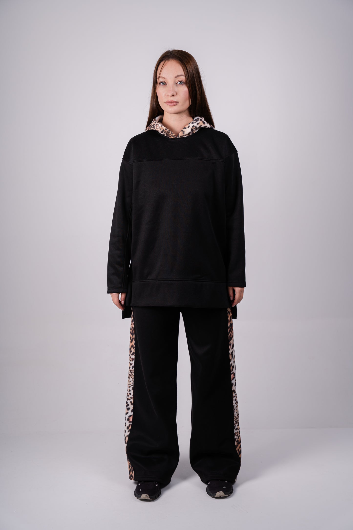 Tiger print hoodie Set