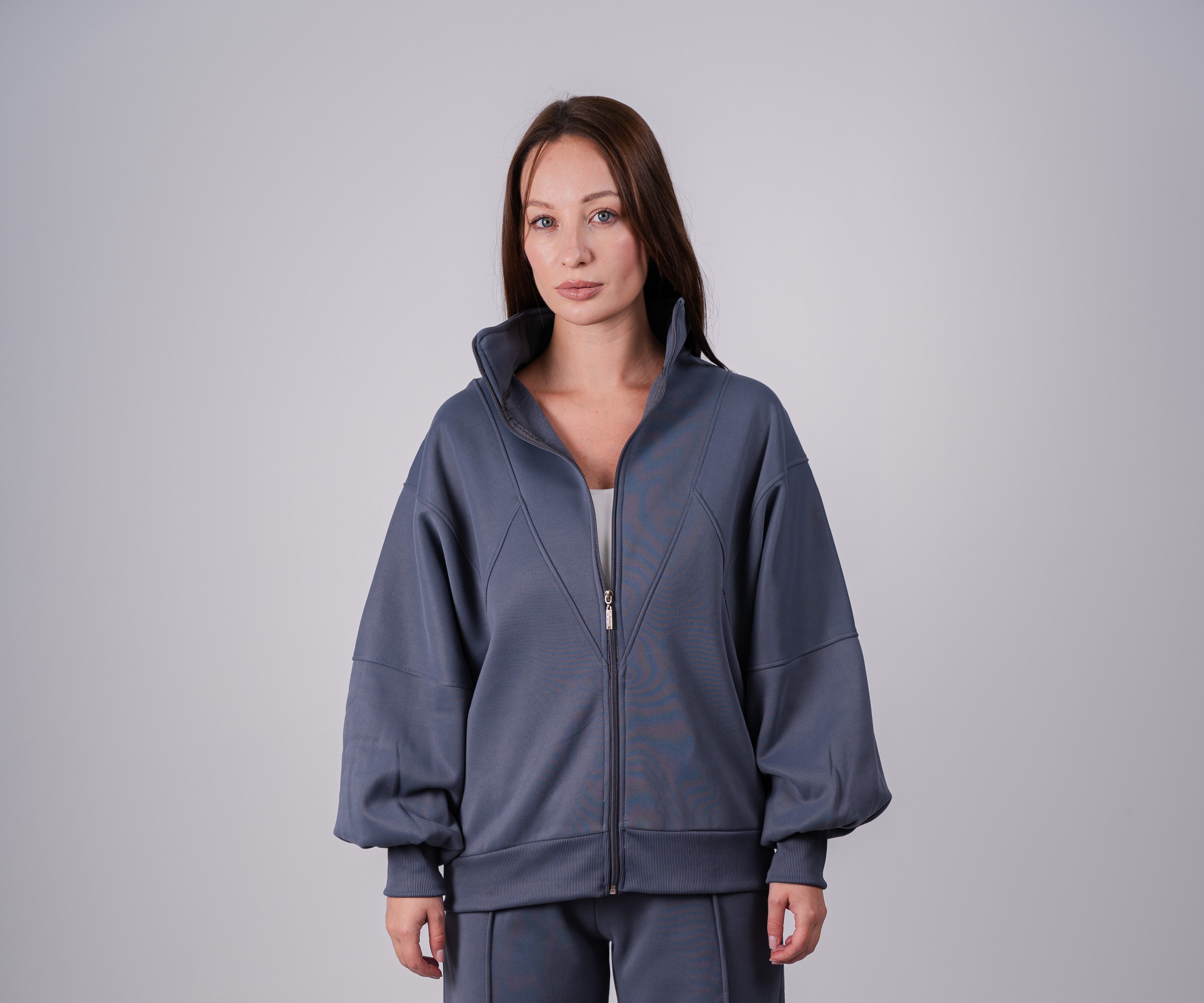 Soft Bomber Hooded Jacket