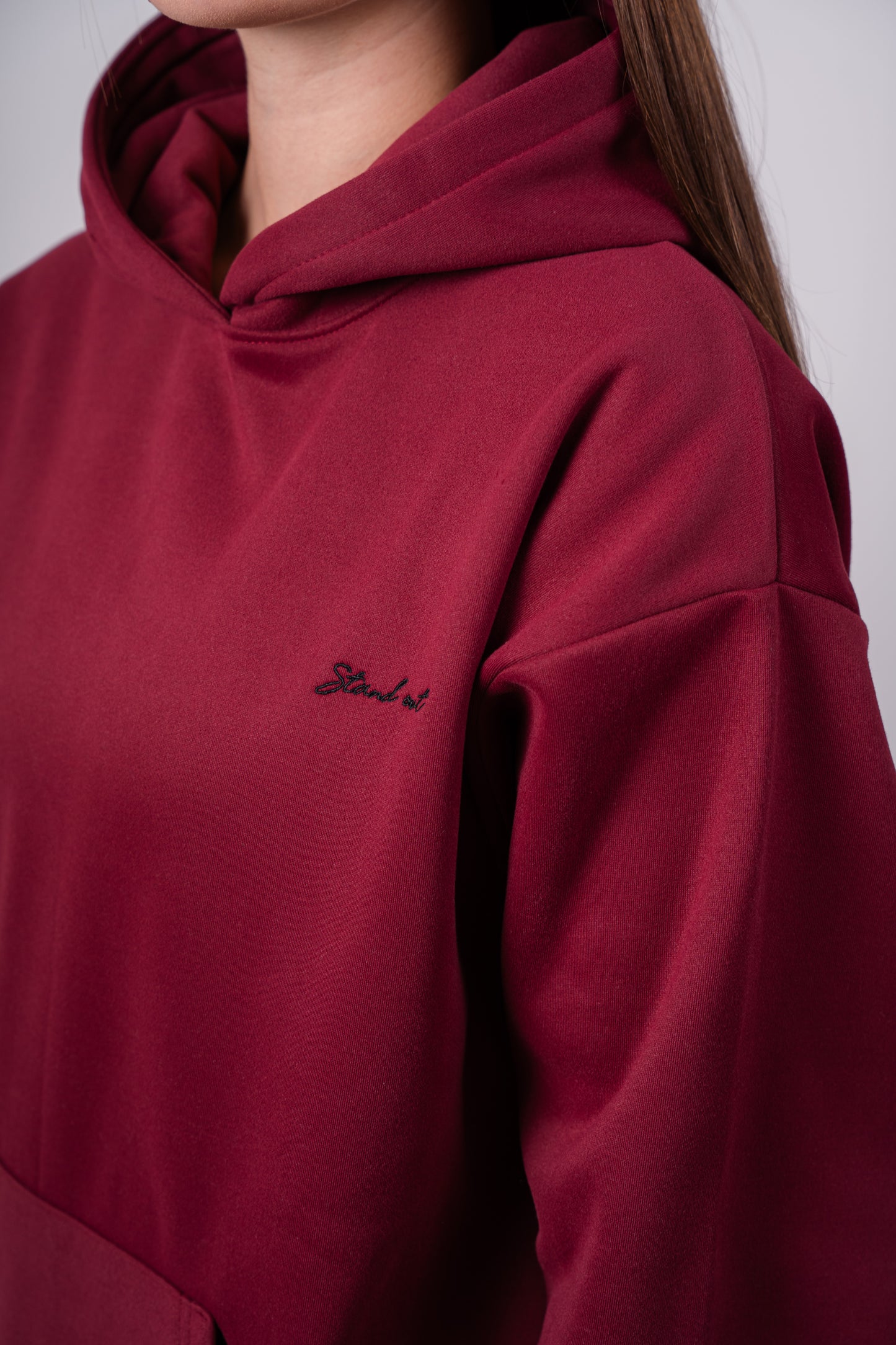 Chill Hoodie set | Burgundy