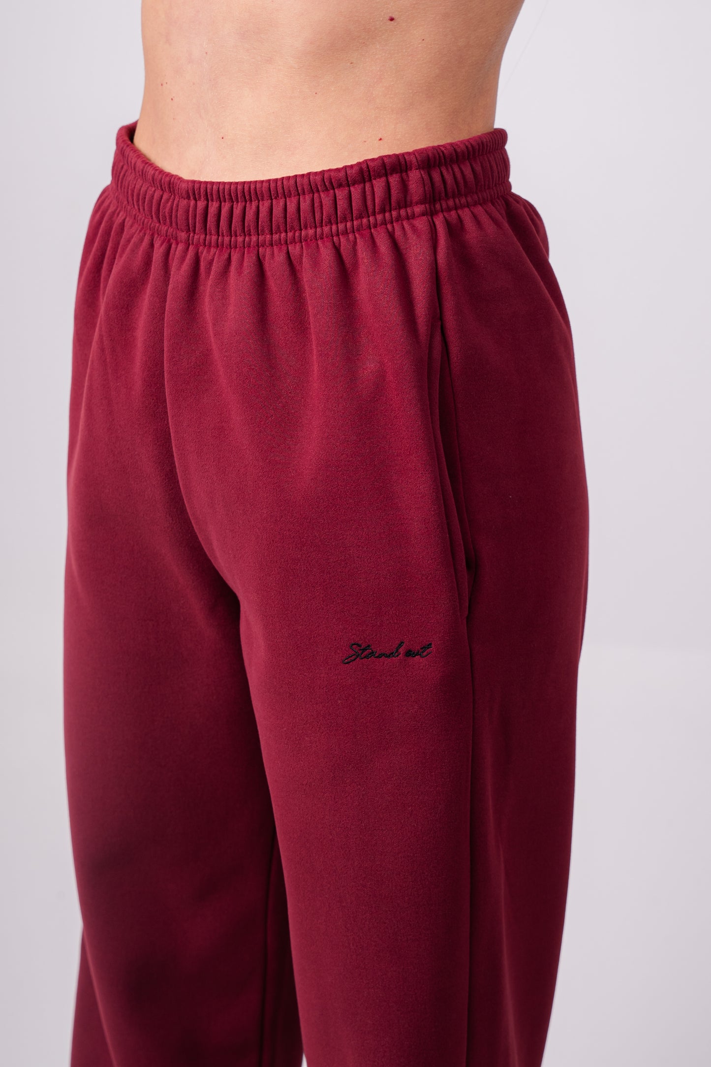 Chill Hoodie set | Burgundy