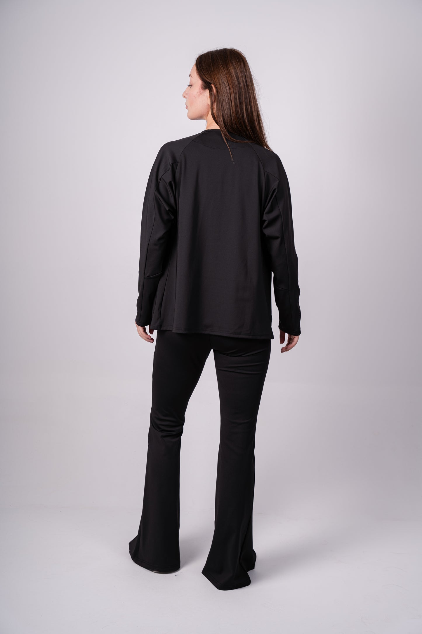 Sporty Flare pants | Black