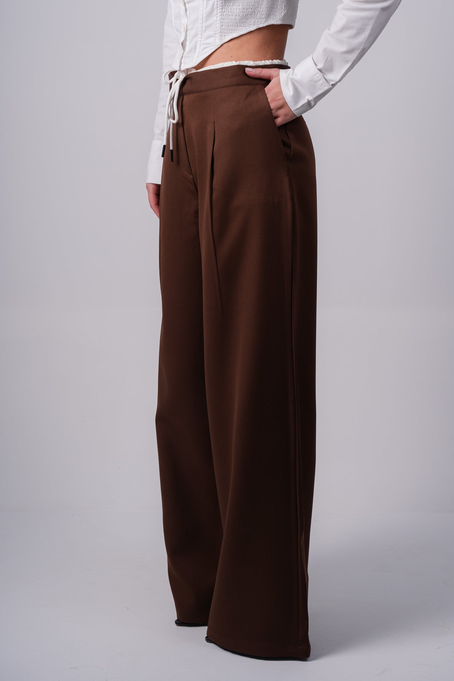 Boxer Trousers In Brown