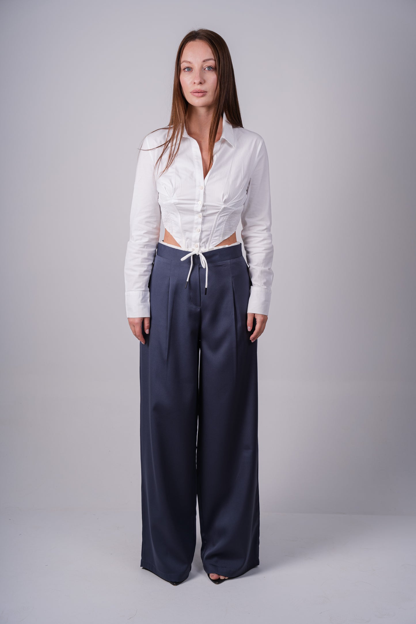 Boxer Trousers In Dark Gray