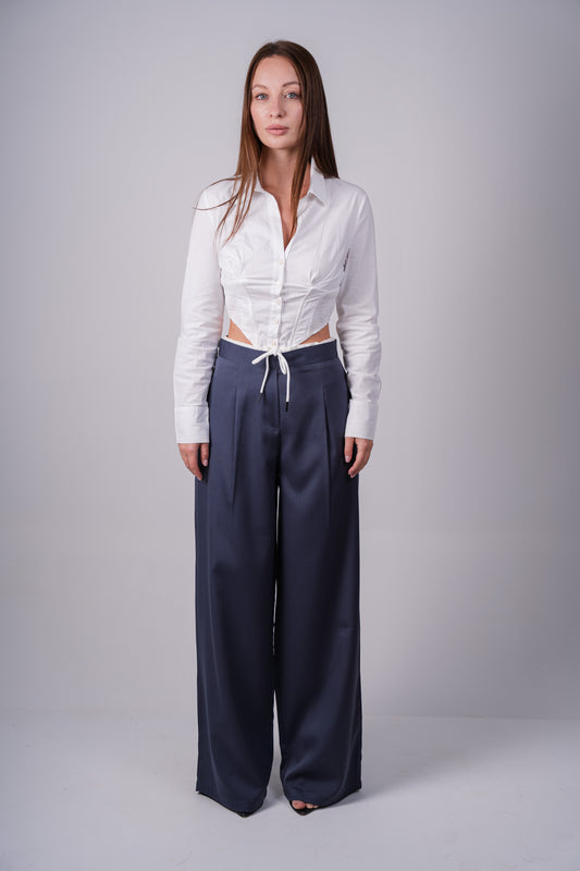 Boxer Trousers In Dark Gray