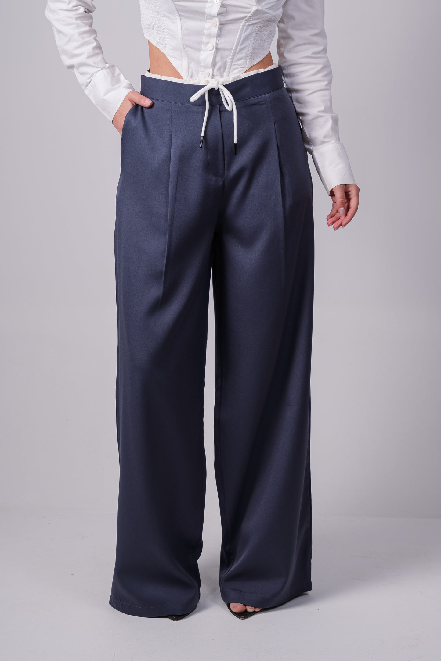Boxer Trousers In Dark Gray