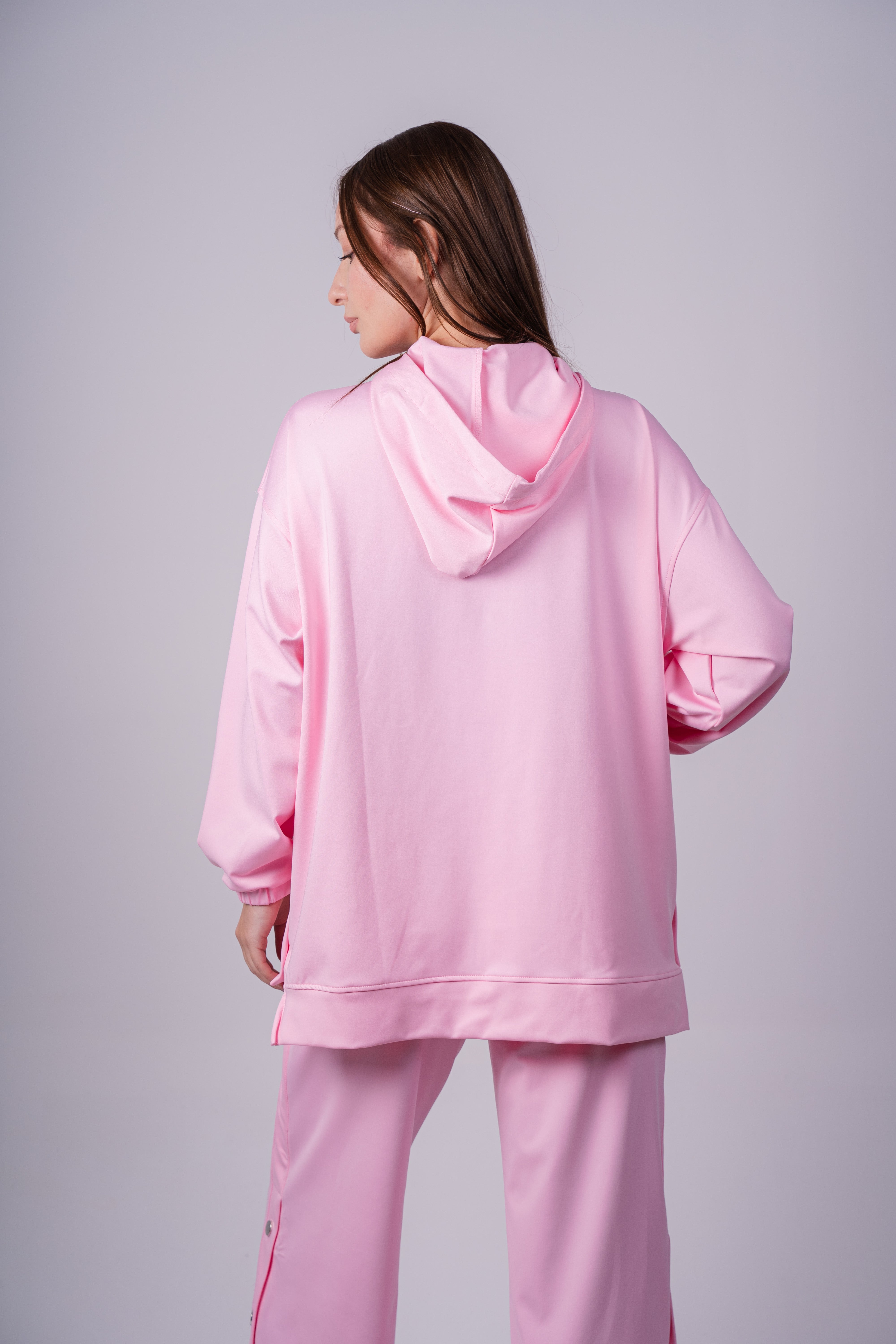 Wide Leg Side Buttons Set