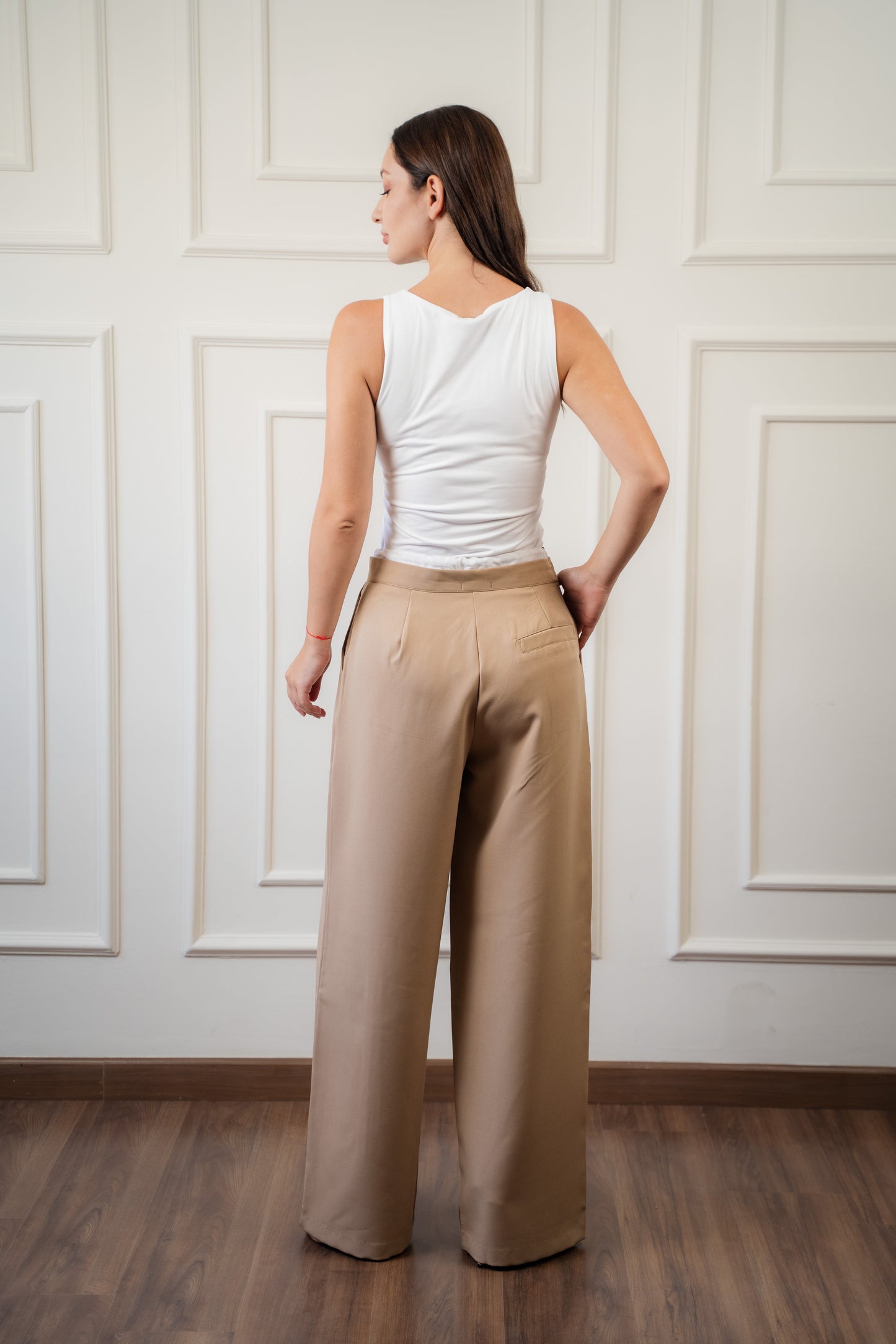 Boxer Trousers In Light-Brown