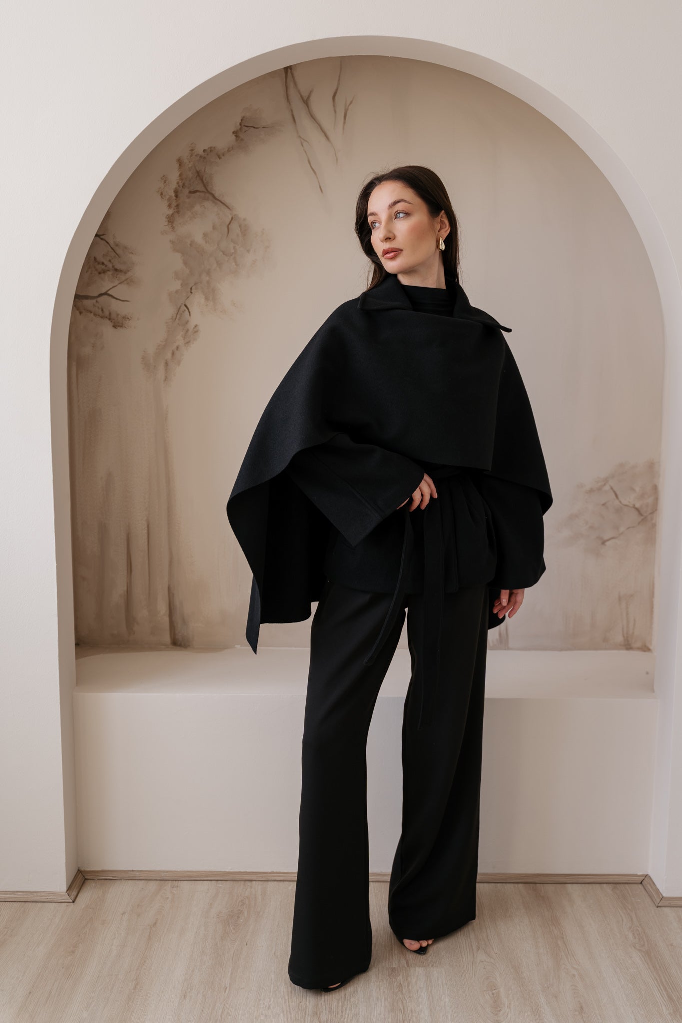 Two Way Scarf Jacket