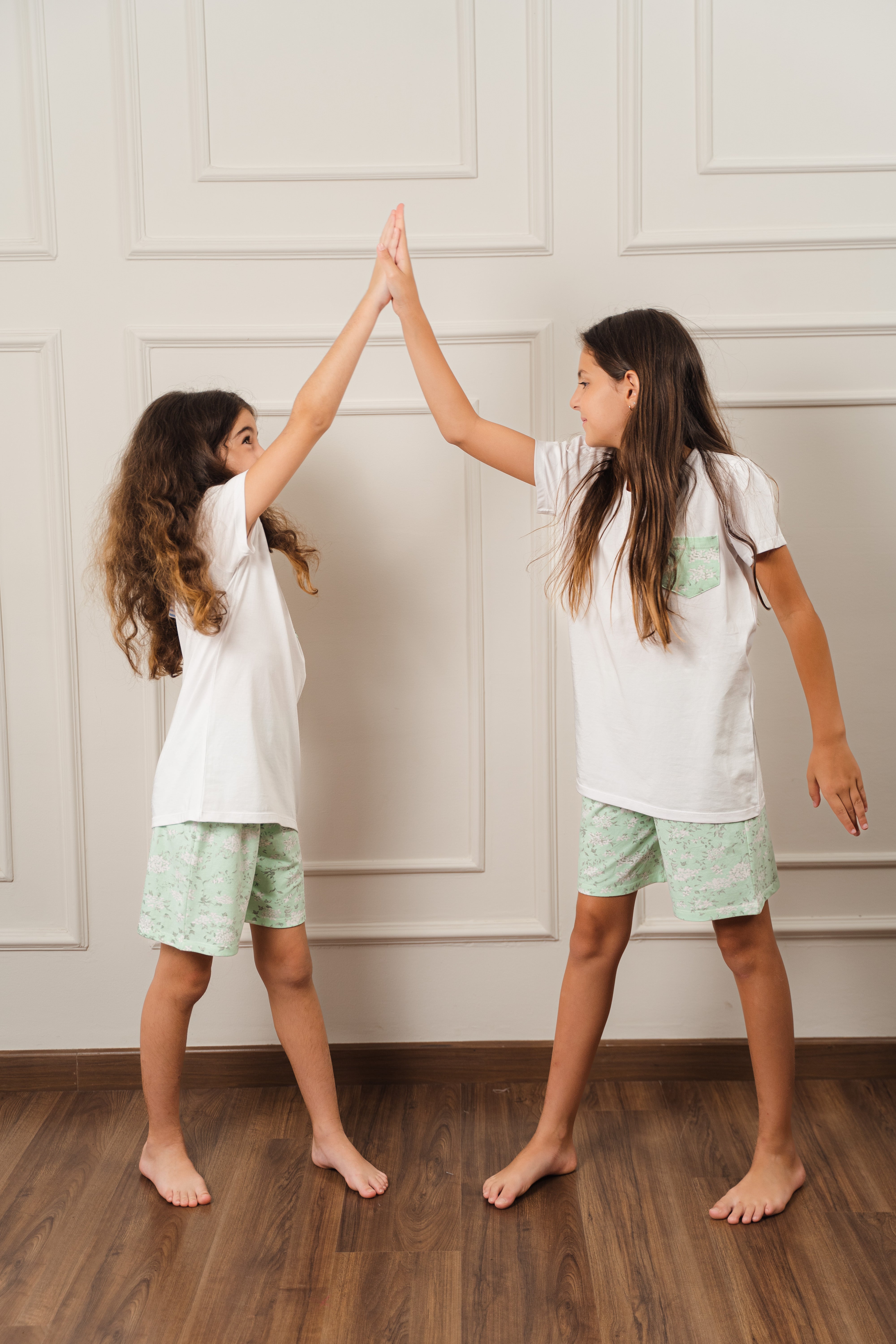 Flory Girls Pajamas Set