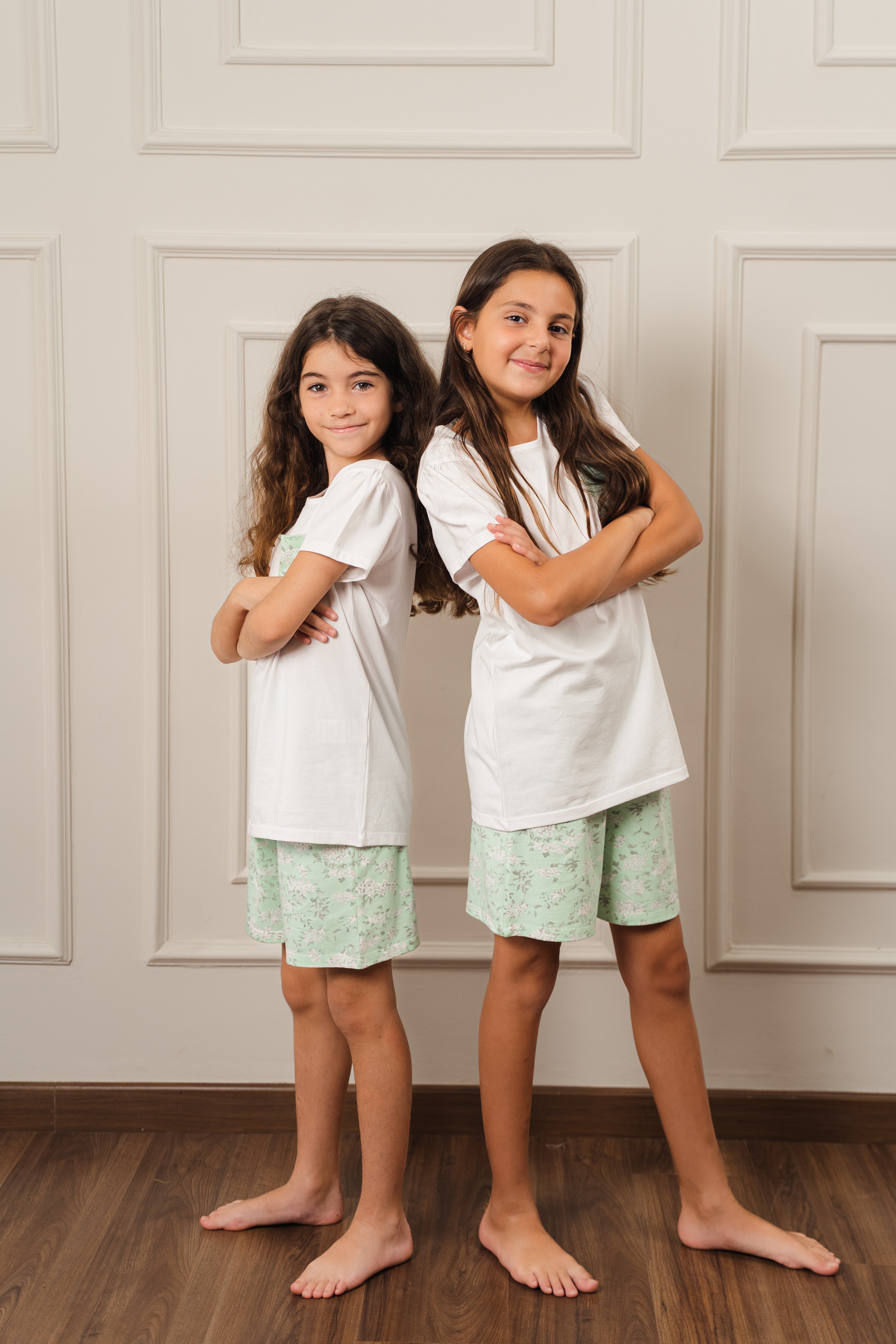 Flory Girls Pajamas Set