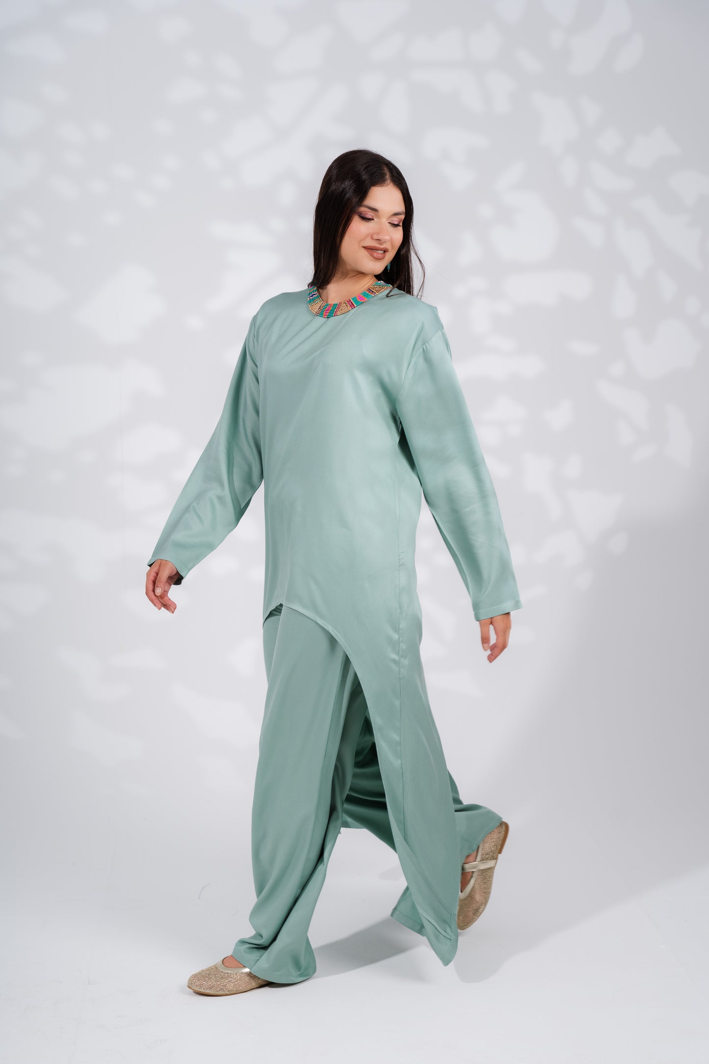 Loose irregular set |Mint Green