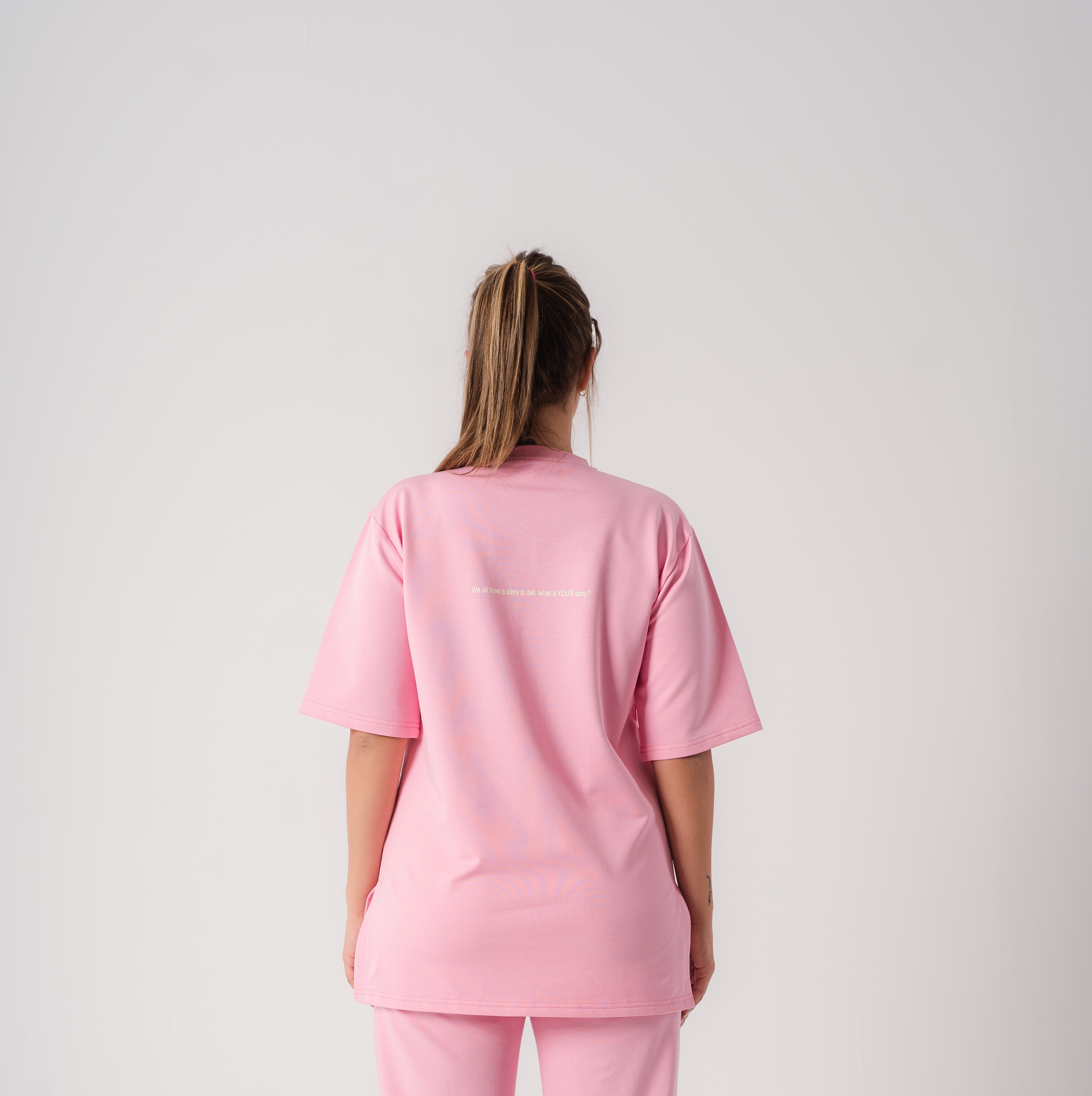 Cotton Everyday T-Shirt In Pink