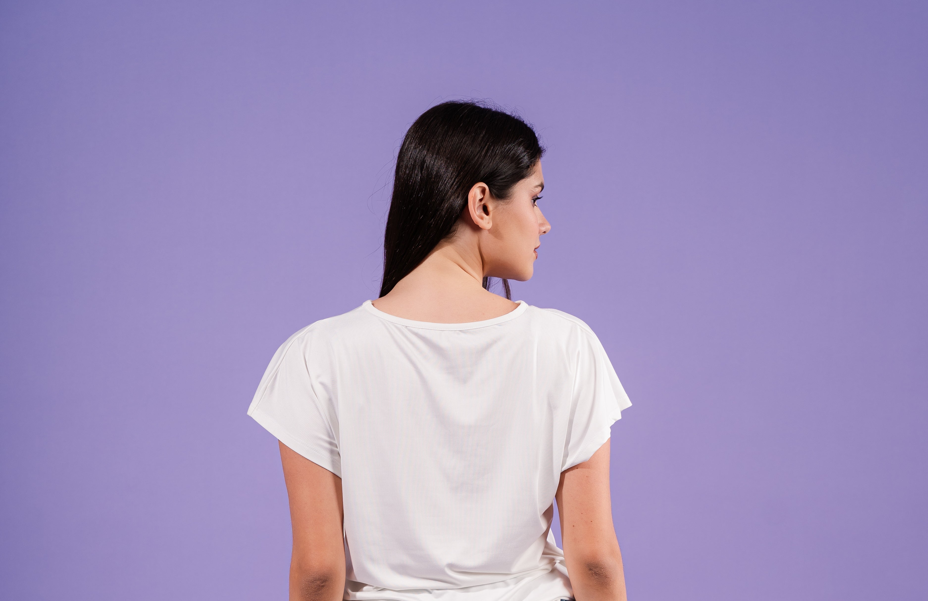 Daisy Flower T-Shirt| Grey