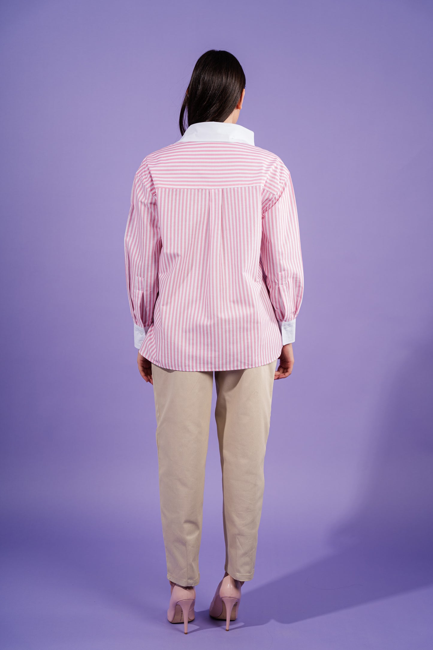 Striped Shirt | Pink