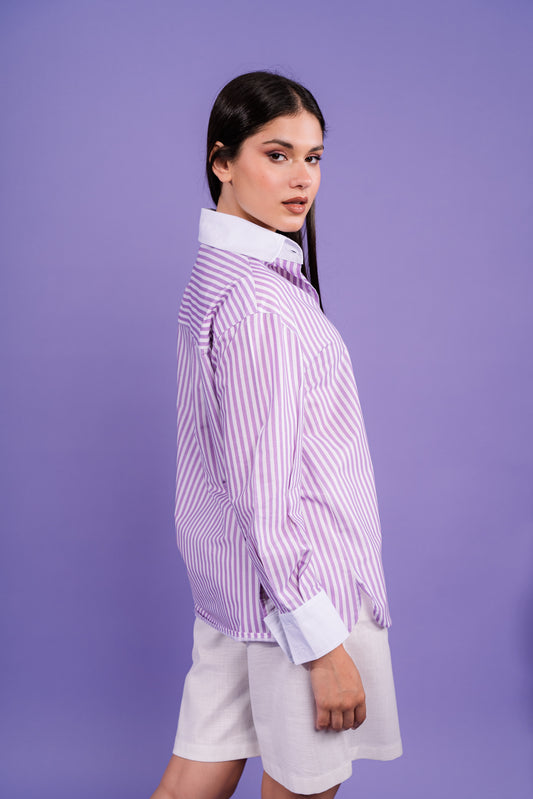 Striped Shirt | PurpLe