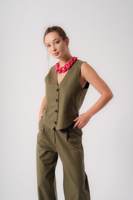 Olive Vest