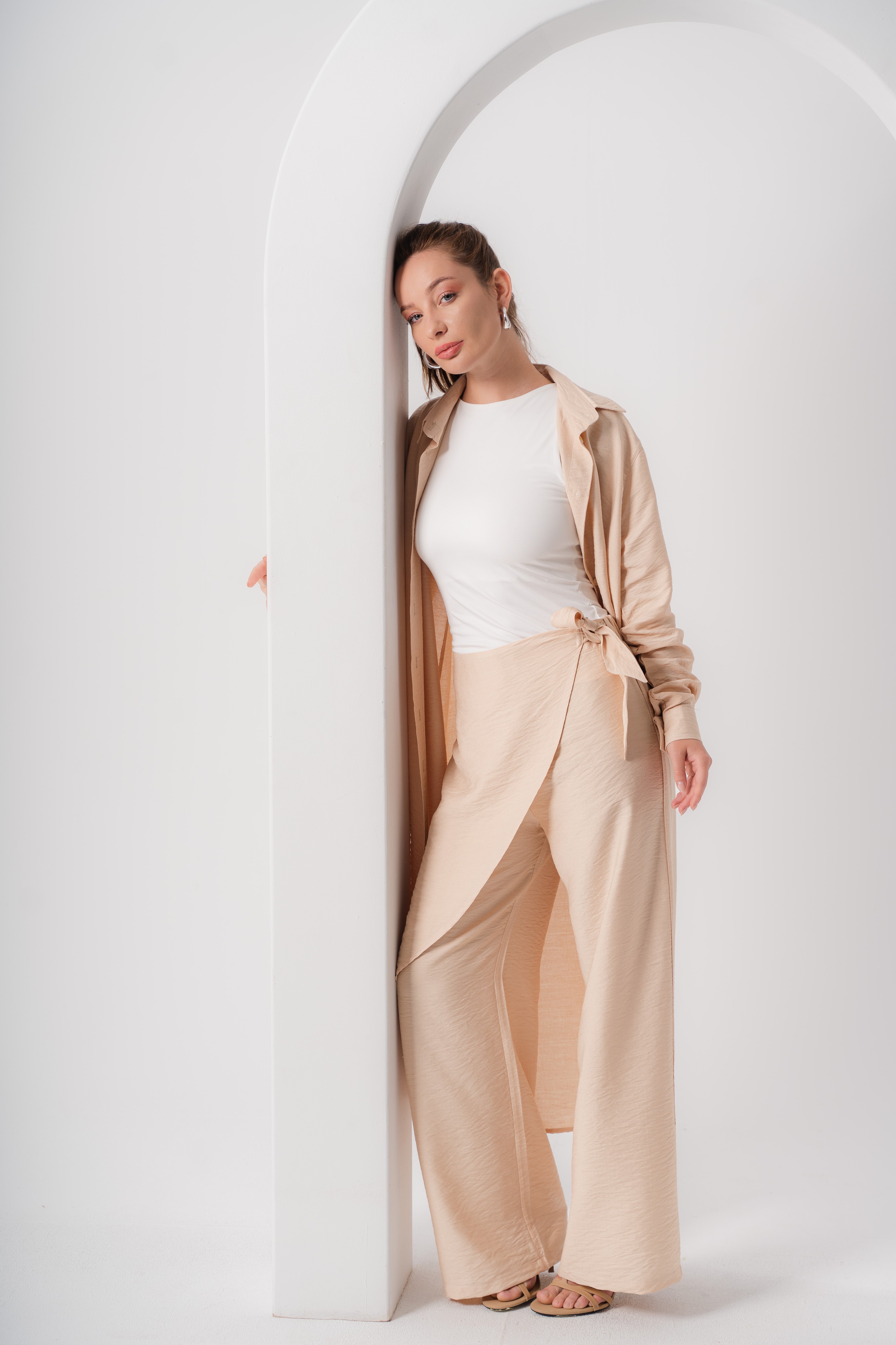 L-I - Long Linen Shirt