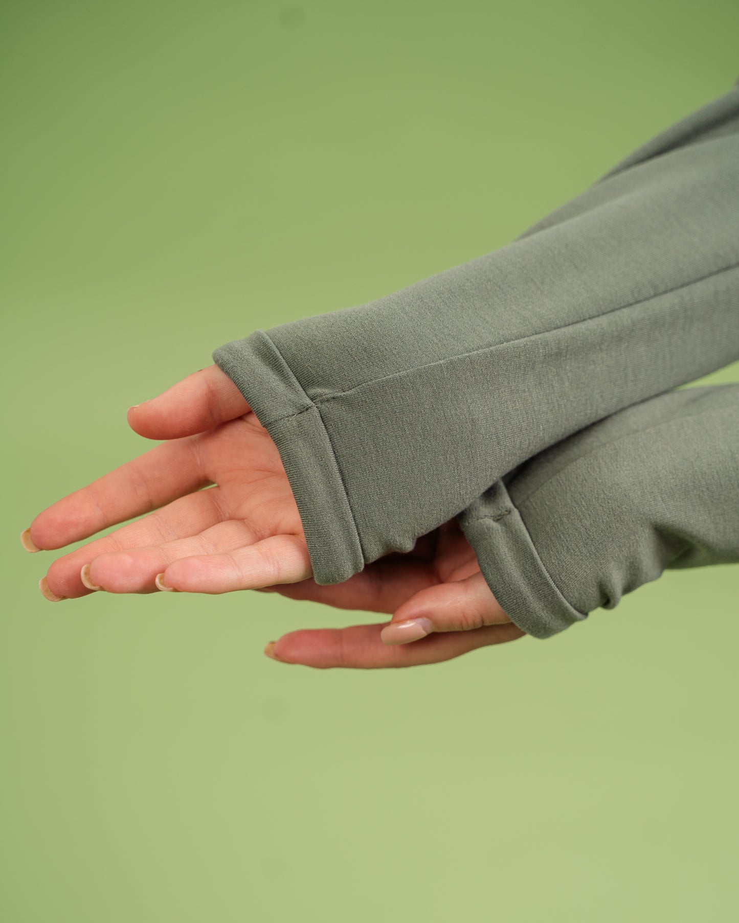 Every Day Long Sleeved Top In Olive