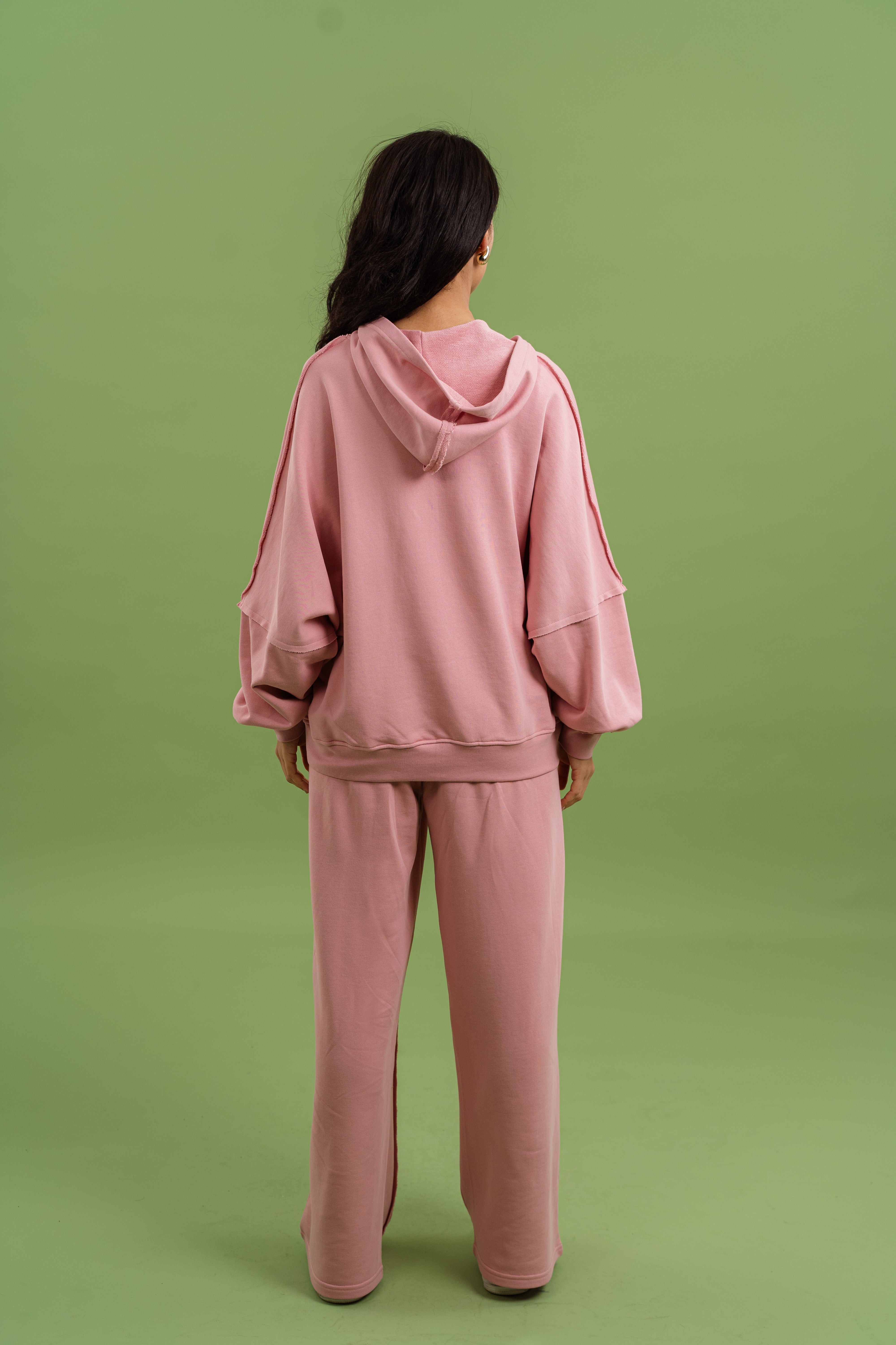 RAW edges jacket set