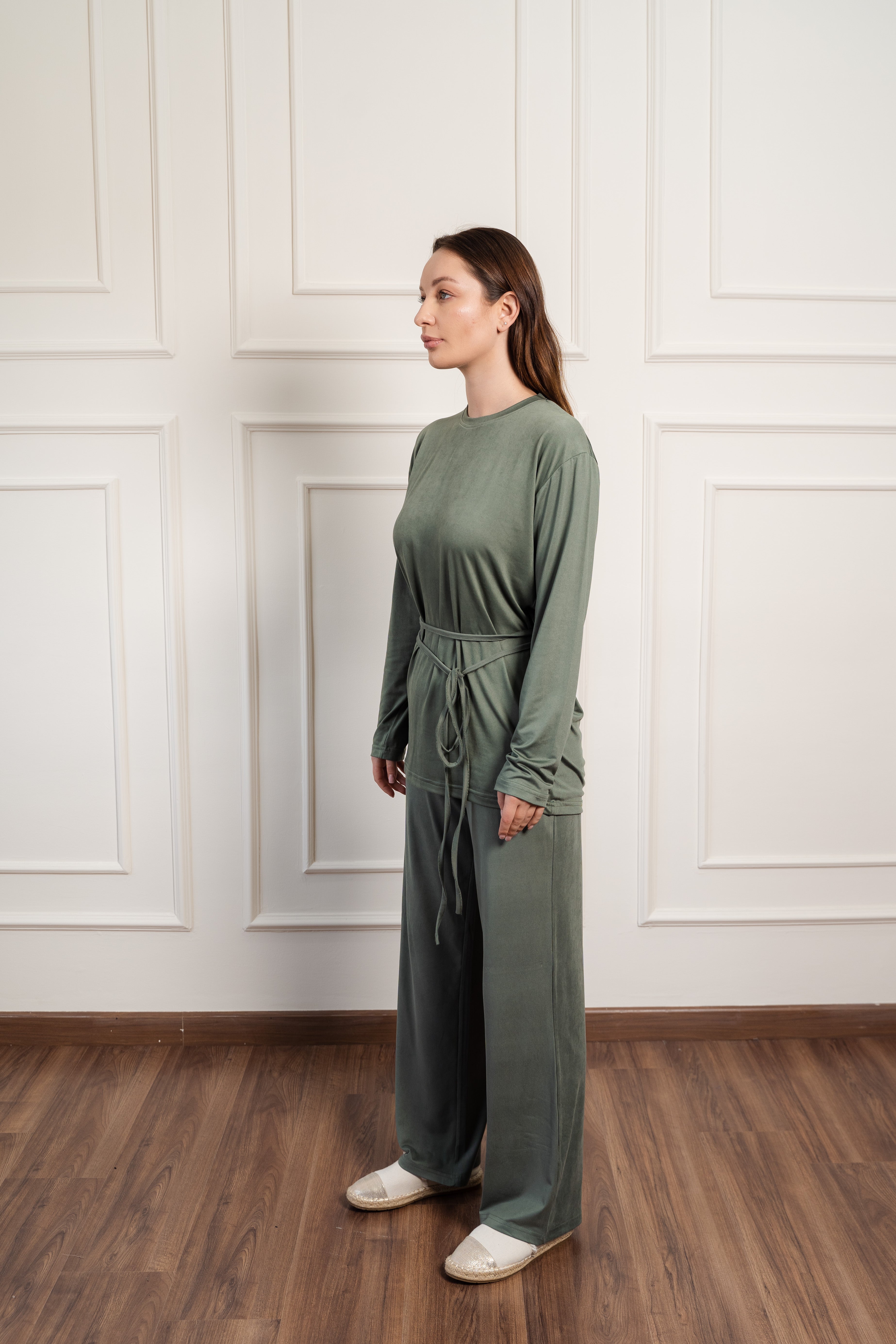 Soft Touch Basic Set In Olive