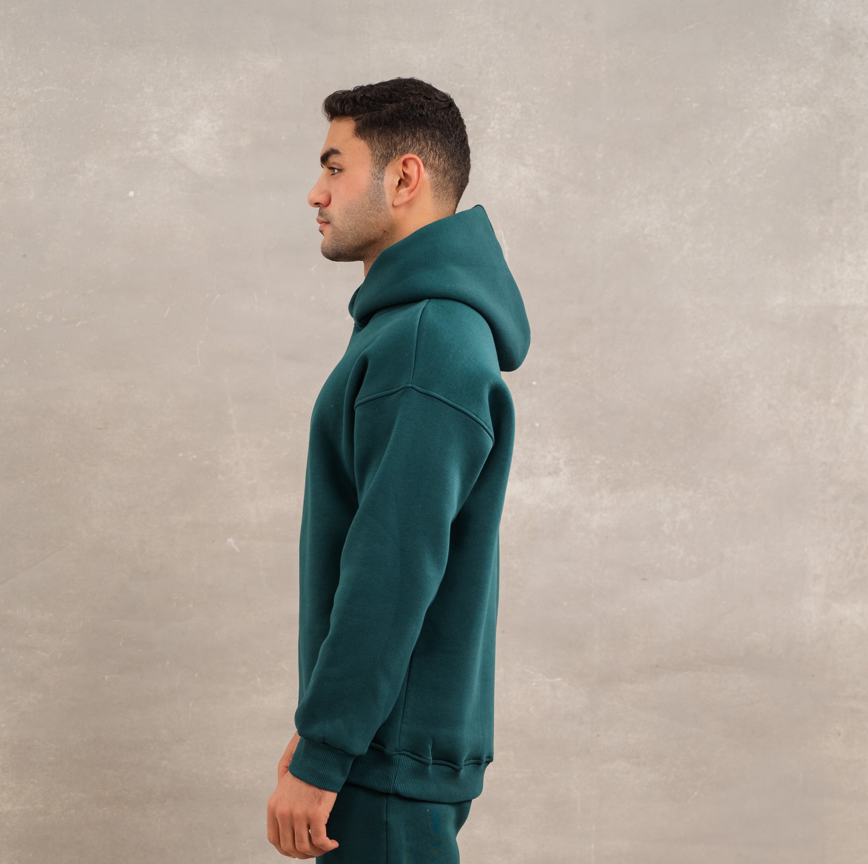 Men Basic Fleece Hoodie