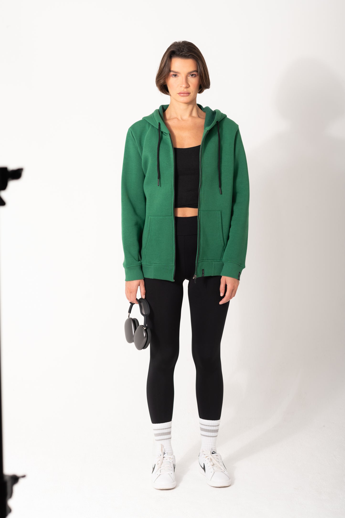 Melton Jacket In Green