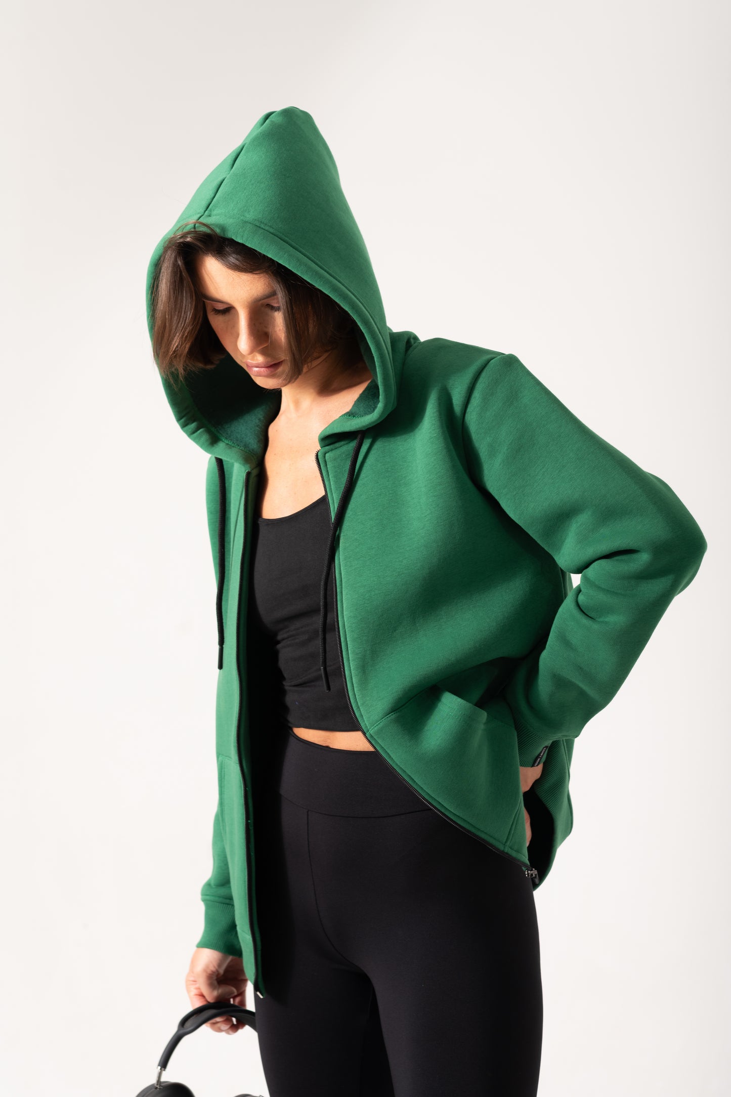 Melton Jacket In Green