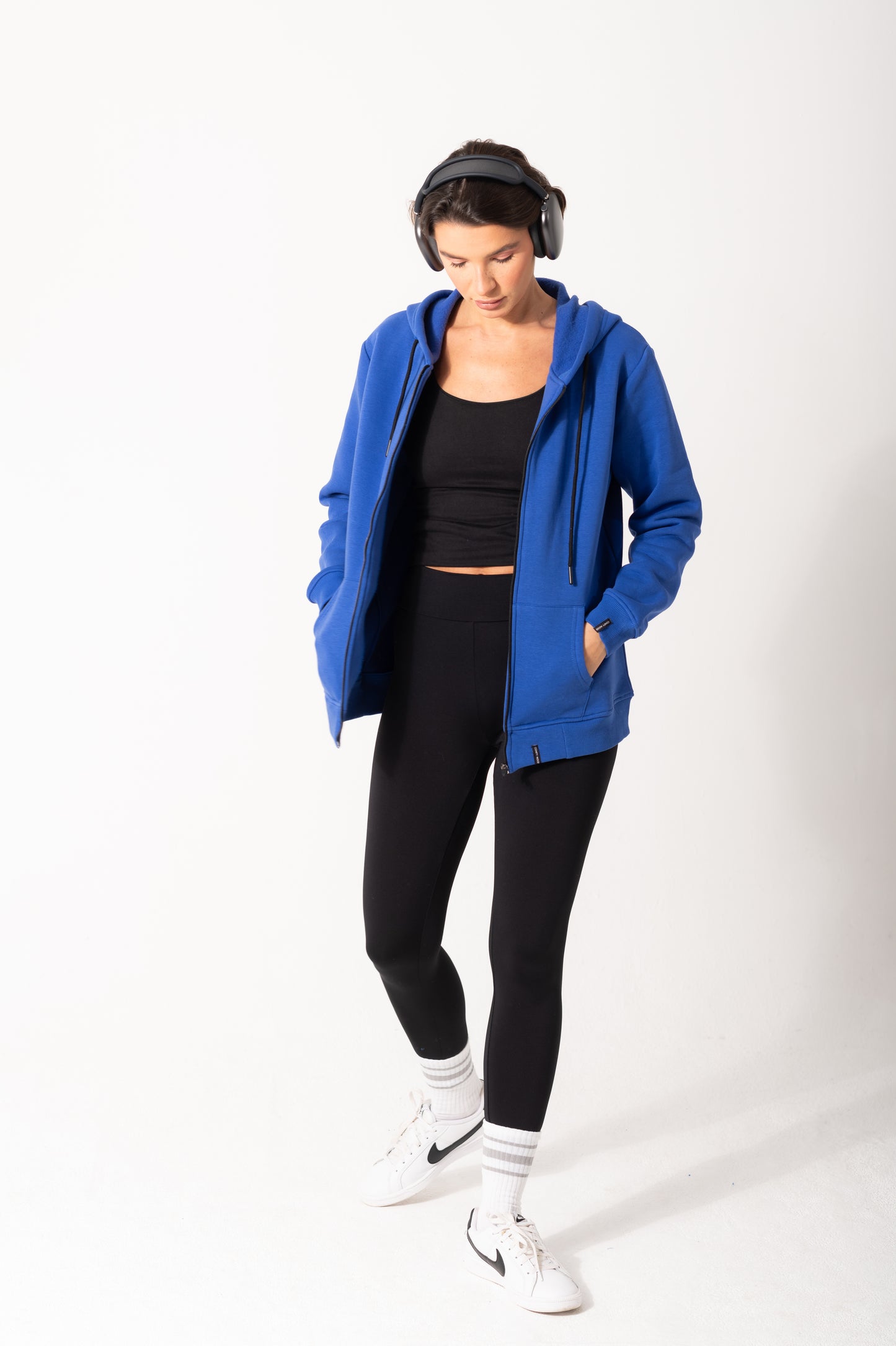 Melton Jacket In Blue