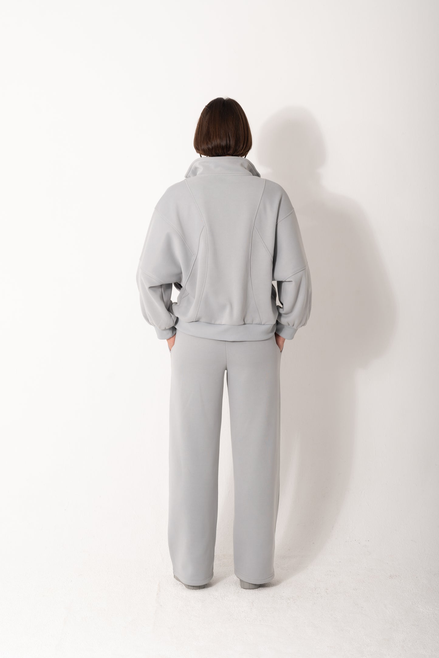 Soft Bomber Jacket Set