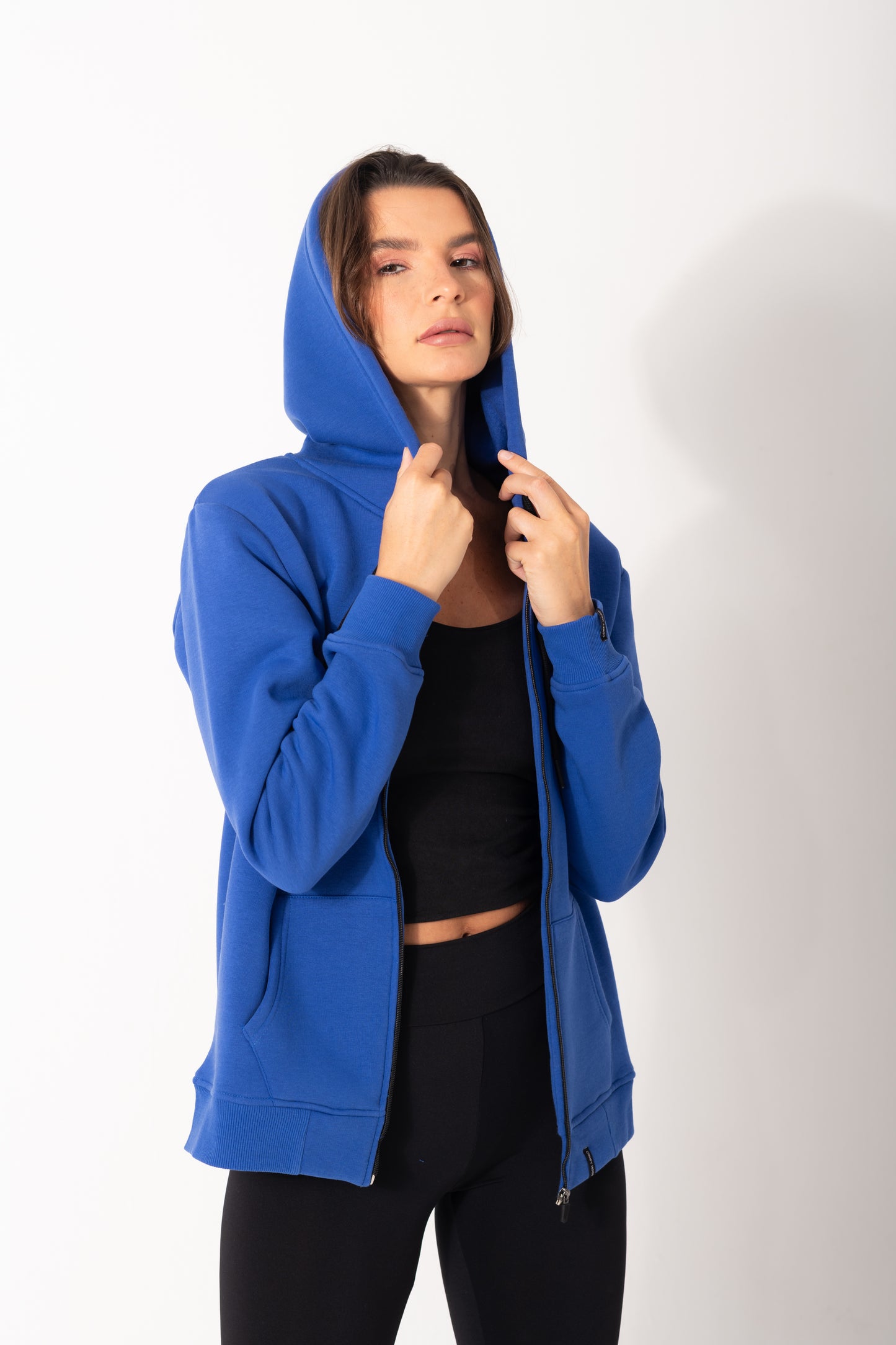 Melton Jacket In Blue